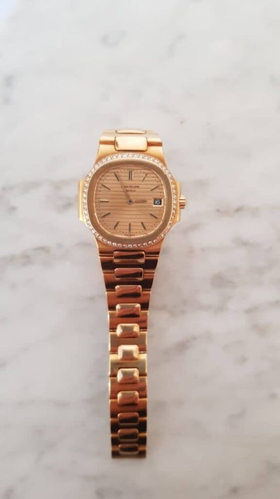 Tasación Reloj Patek Philippe para Mujer en Oro Modelo Nautilus Lady
