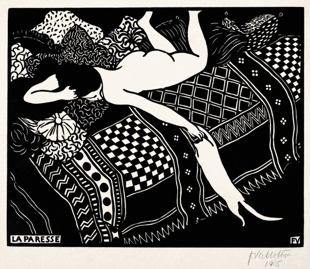 Grabado de Félix Vallotton: peritaje y tasación Grabado de Félix Vallotton: peritaje y tasación