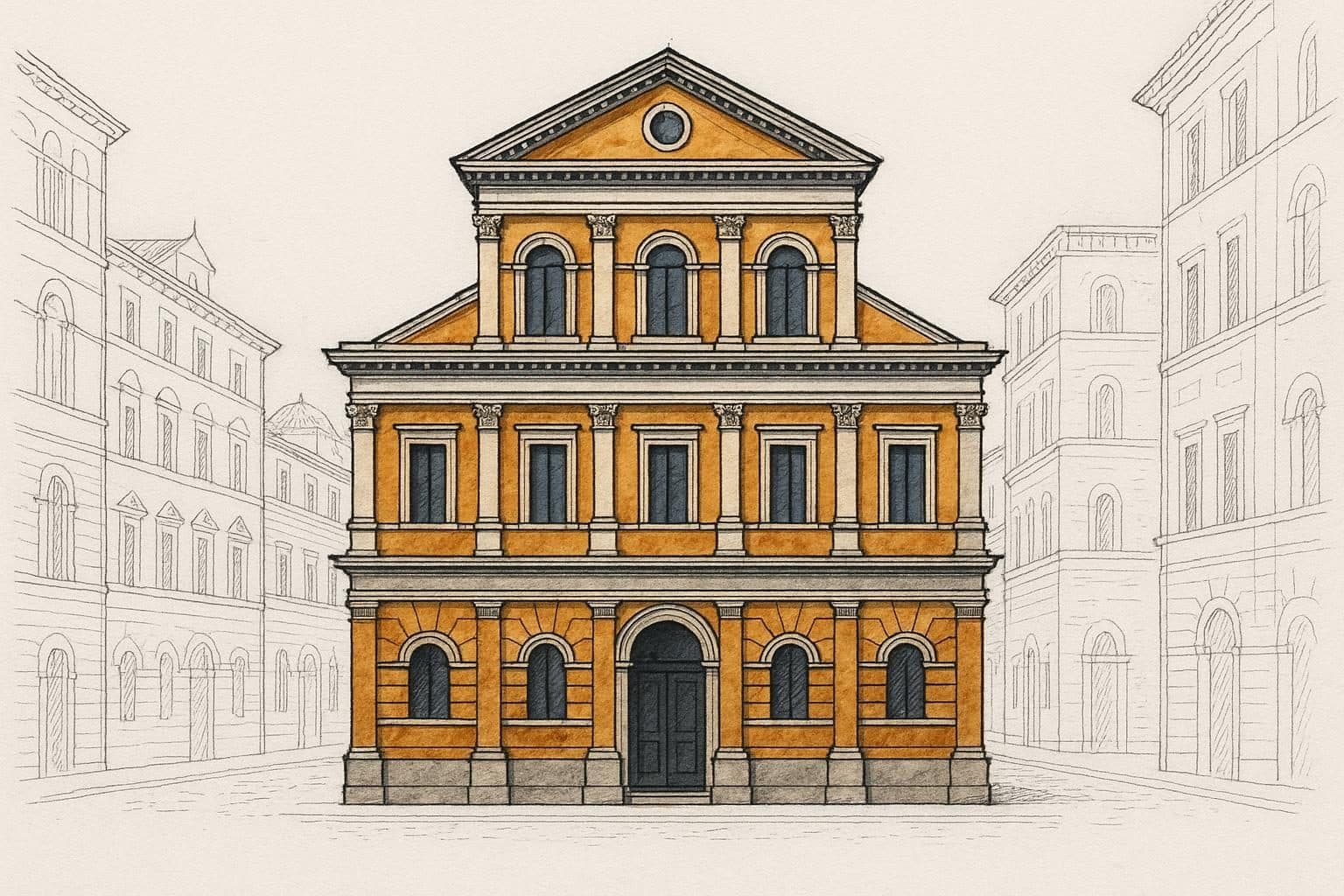 Dibujo de arquitectura Dibujo de arquitectura