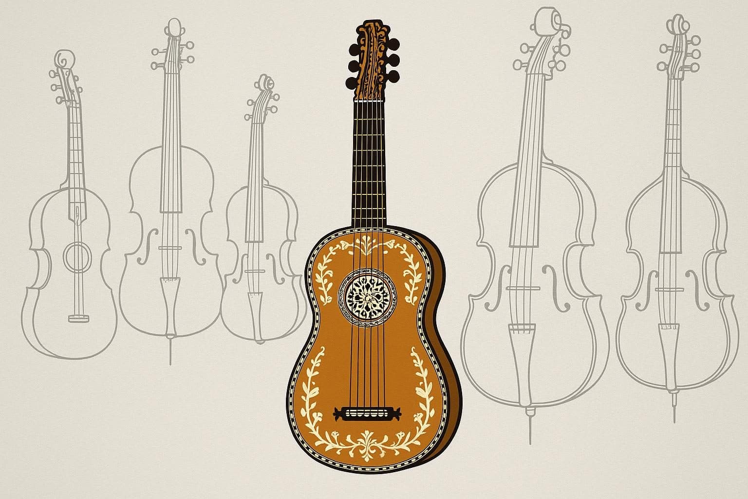 Guitarra barroca Guitarra barroca