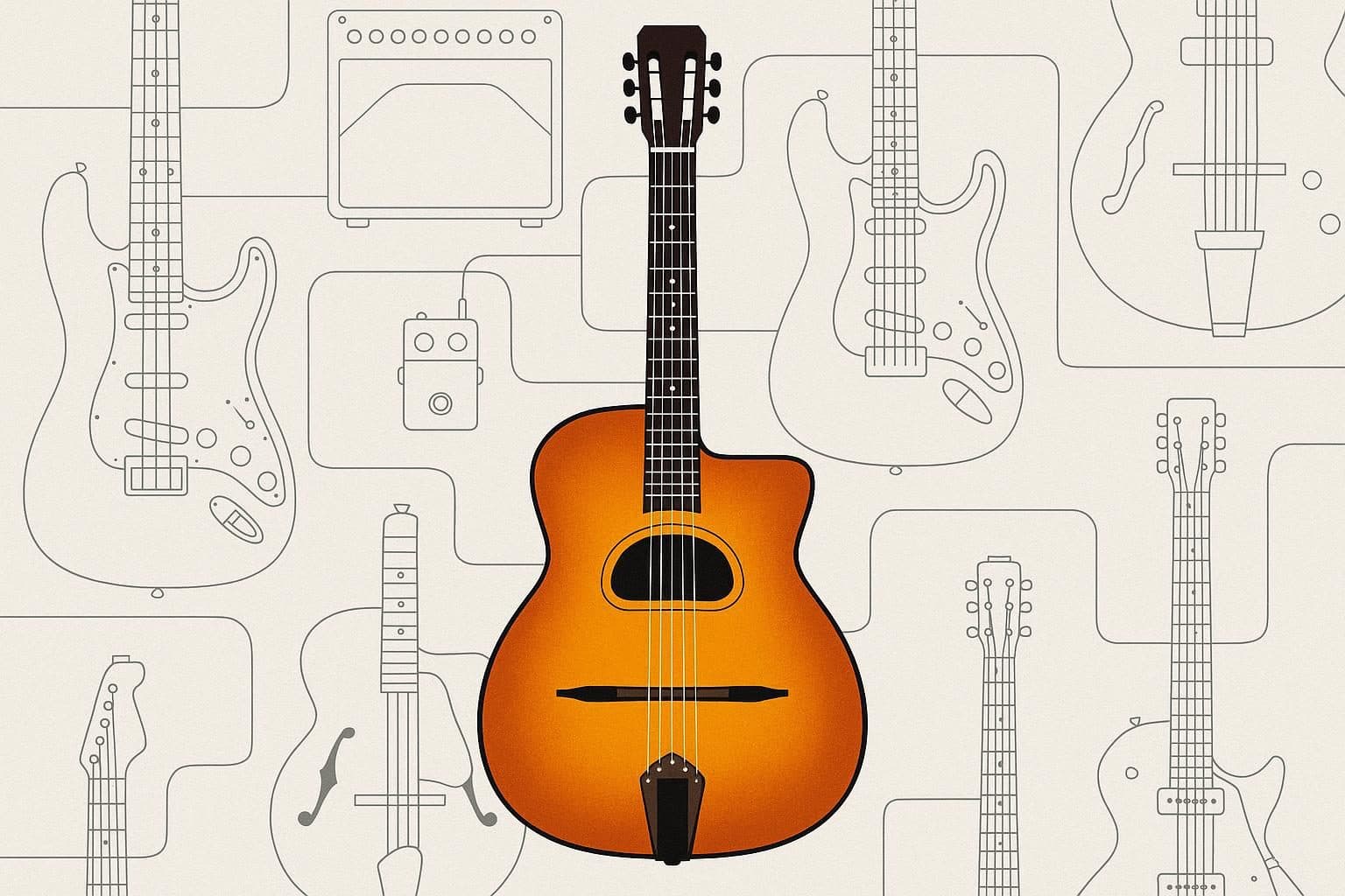 Guitarra Maccaferri Guitarra Maccaferri