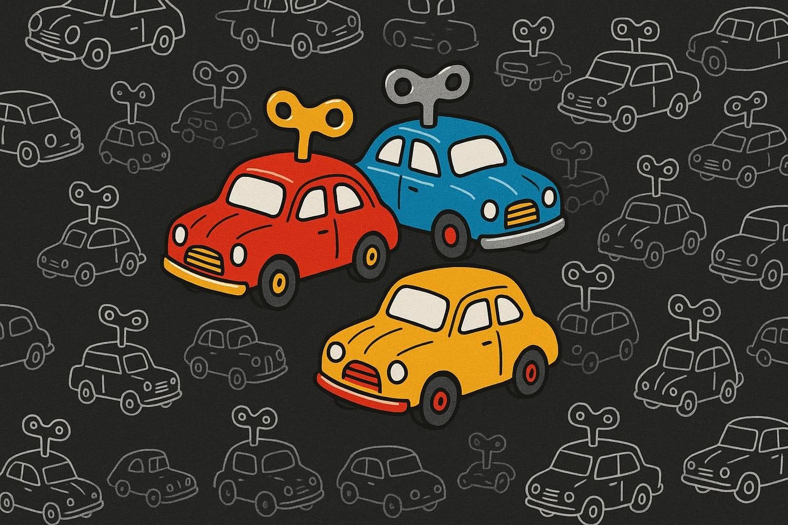 Juguetes, muñecas, coches pequeños Juguetes, muñecas, coches pequeños